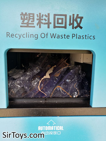 SirToys Plastic Packaging Recycling